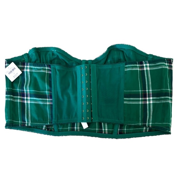 Anthropologie Plaid Bustier Top NWT - Picture 4 of 4